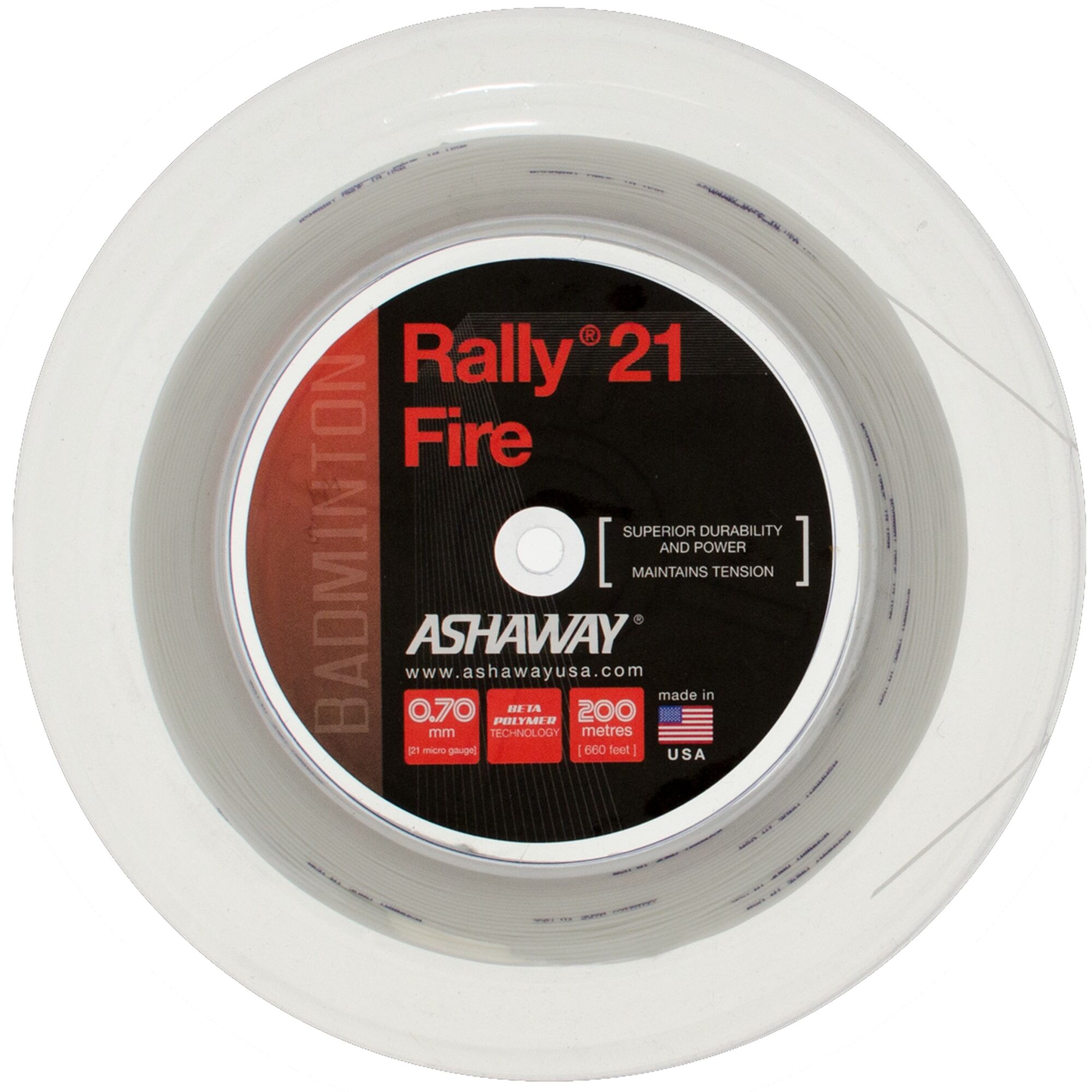 VICTOR Ashaway Rally 21 Fire A 200m sulkapallojänne VICTOR Ashaway Rally 21 Fire A 200m sulkapallojänne