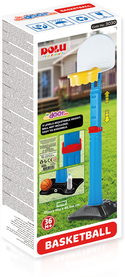 Hasbro Koripalloteline 170 cm, säädettävä Hasbro Koripalloteline 170 cm, säädettävä