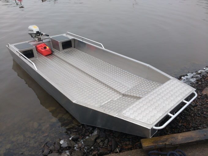 Alutroll 400 Flatfish alumiinivene Alutroll 400 Flatfish alumiinivene