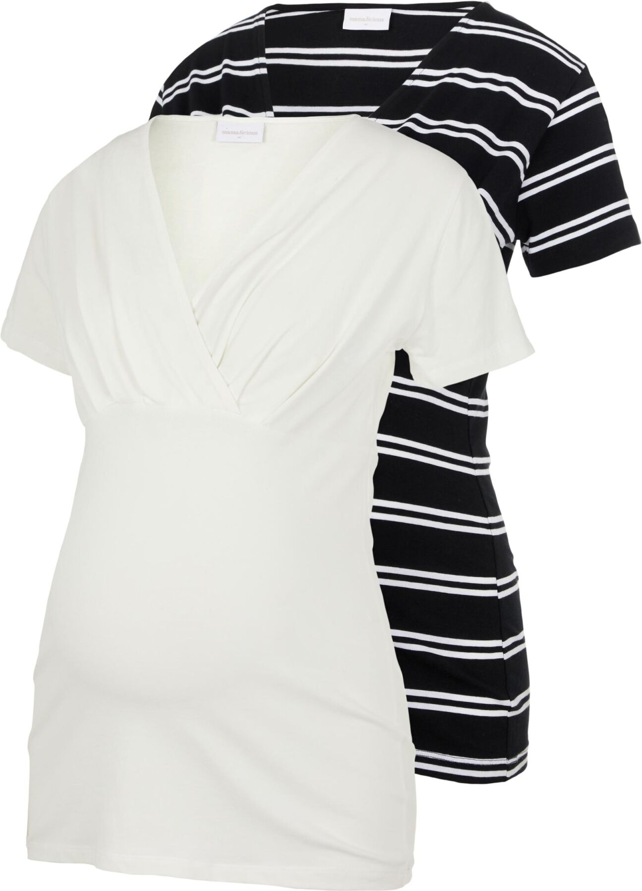 Mamalicious Sia naisten t-paita 2pack Mamalicious Sia naisten t-paita 2pack