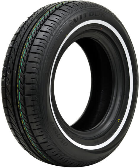 Vitour Galaxy F1 valkosivu 8 mm 155/80-13 kesärengas Vitour Galaxy F1 valkosivu 8 mm 155/80-13 kesärengas