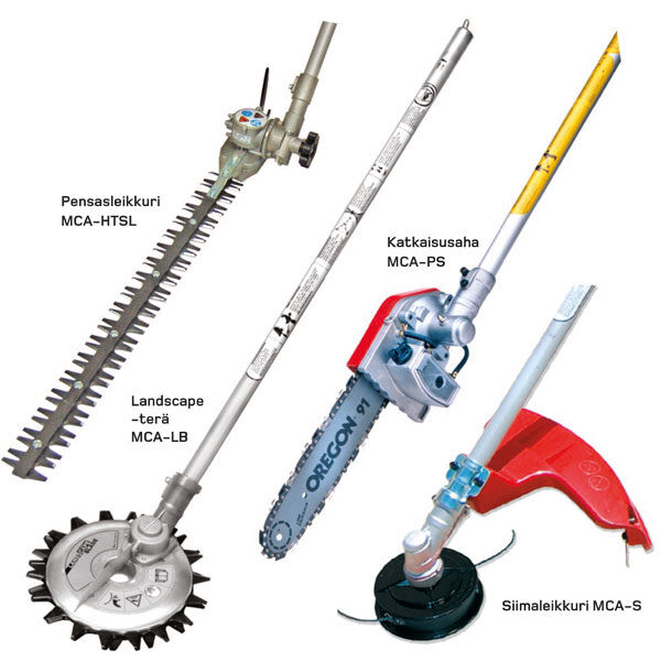 Maruyama MCA-HTSL monitoimilaitteen lisävaruste, pensasleikkuri Maruyama MCA-HTSL monitoimilaitteen lisävaruste, pensasleikkuri