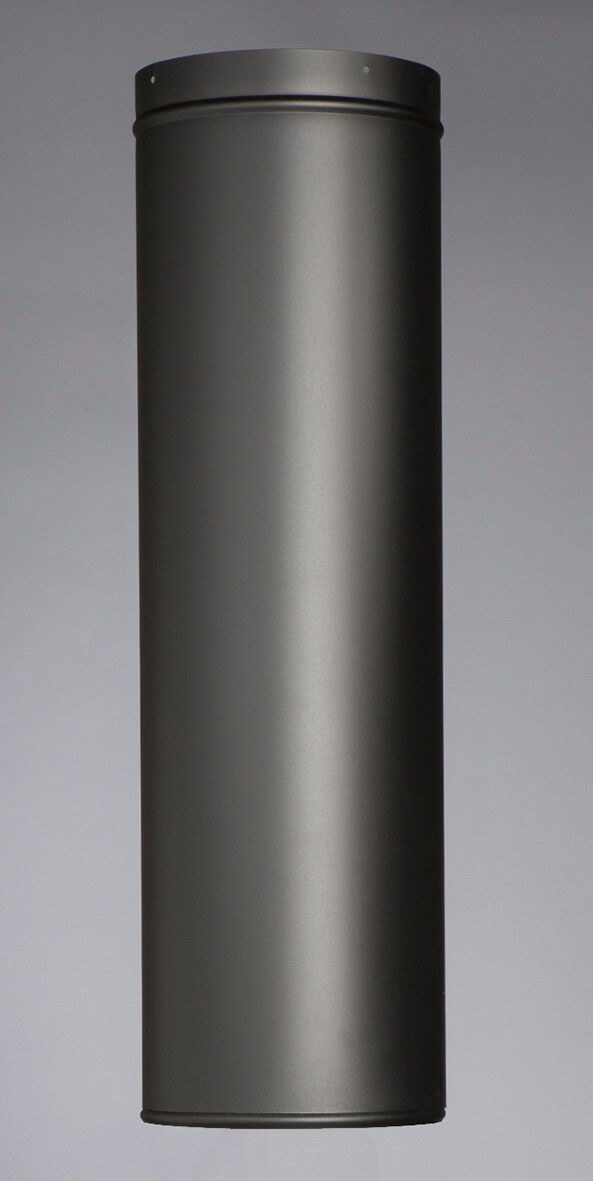 Kotakeittiö musta 1 m jatkopiippu Kotakeittiö musta 1 m jatkopiippu