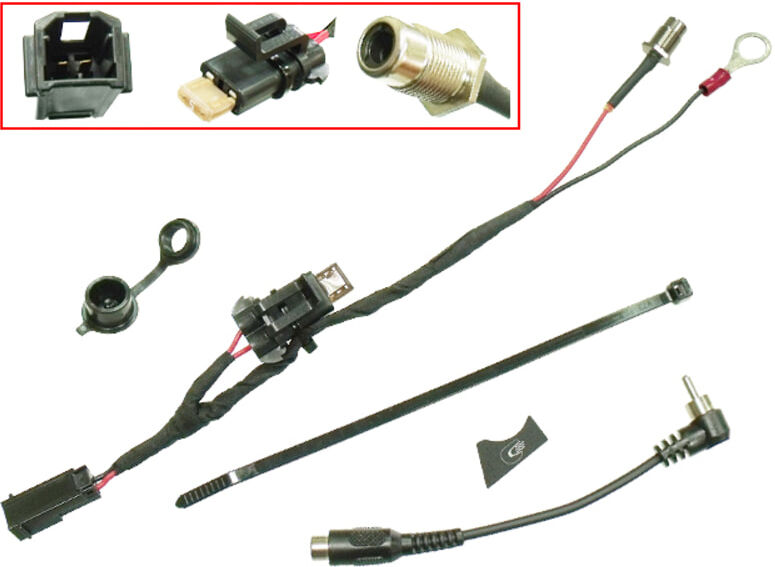 Sno-X Skidoo Rev-G4 Lämmitettävän visiirin/laukun pistokesarja Sno-X Skidoo Rev-G4 Lämmitettävän visiirin/laukun pistokesarja