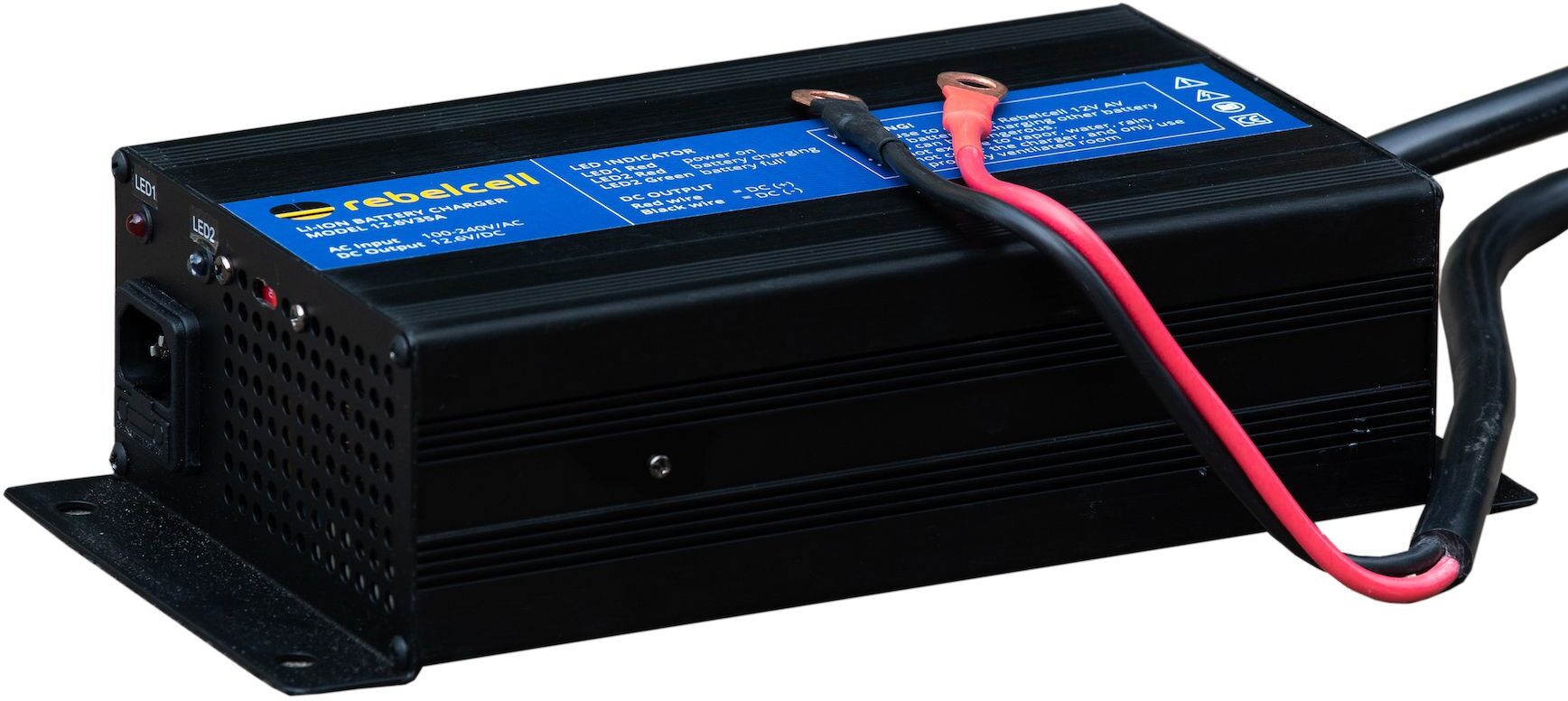 Rebelcell Laturi Li-Ion akulle 12.6V/35A Rebelcell Laturi Li-Ion akulle 12.6V/35A