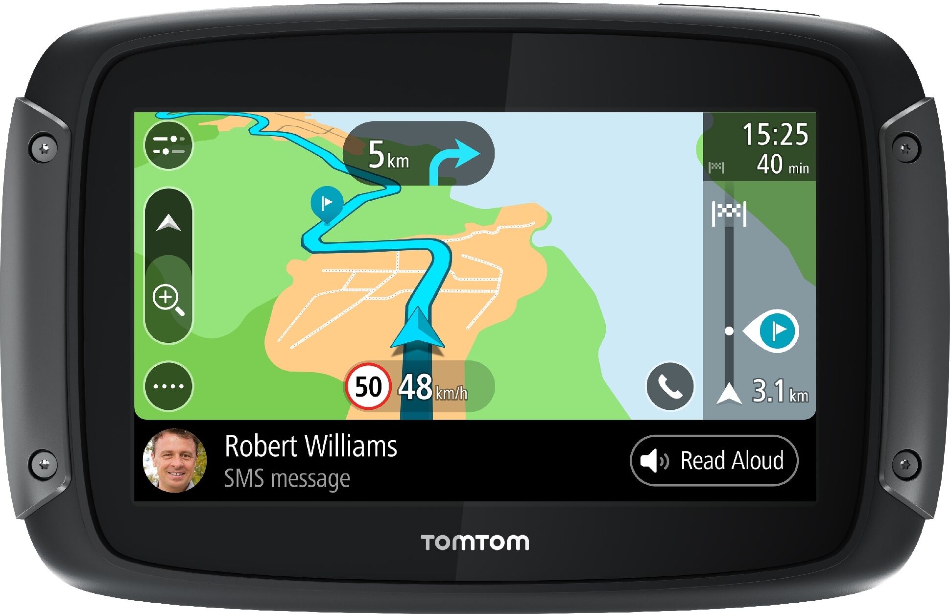 TomTom Rider 500 moottoripyöränavigaattori TomTom Rider 500 moottoripyöränavigaattori