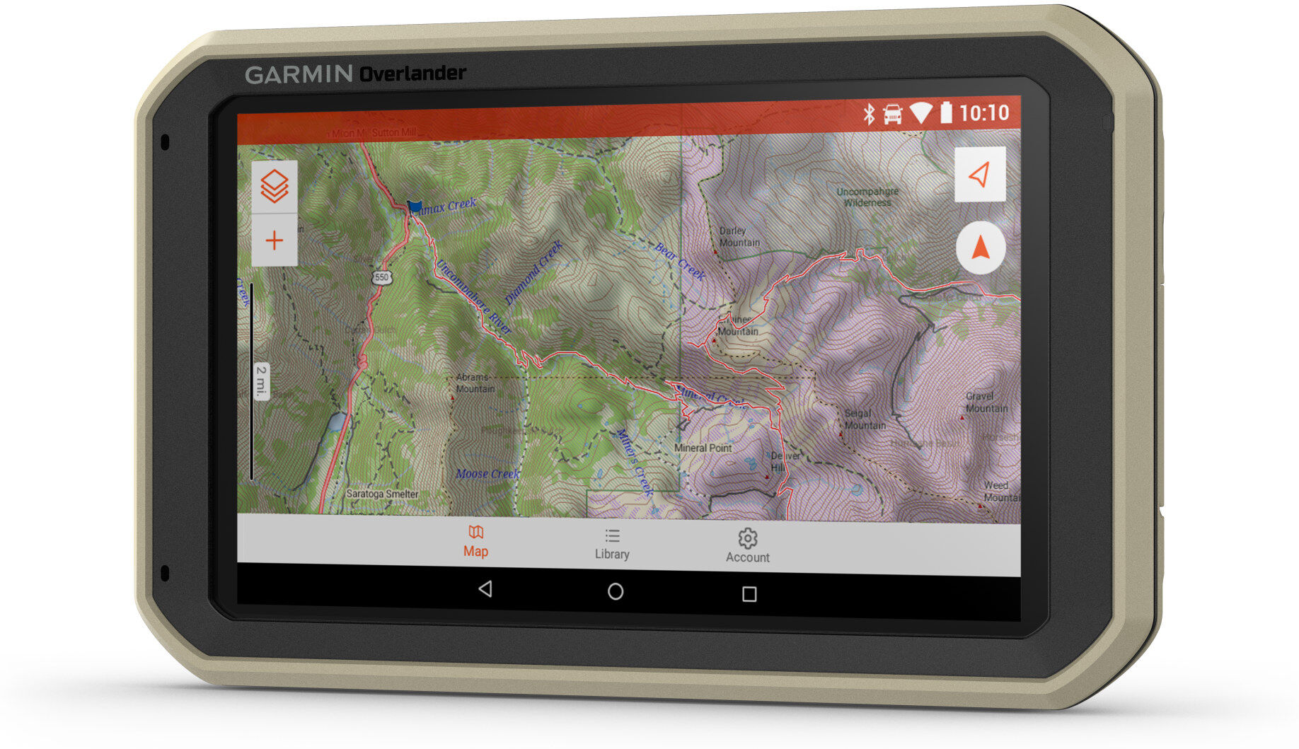 Garmin Overlander navigaattori Garmin Overlander navigaattori