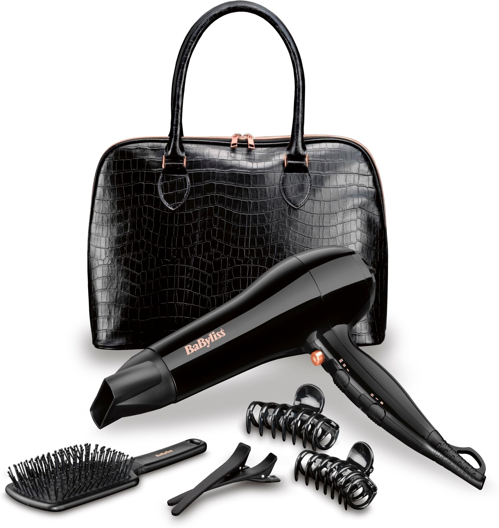 BaByliss 5737PE hiustenkuivaaja + käsilaukku lahjapakkaus BaByliss 5737PE hiustenkuivaaja + käsilaukku lahjapakkaus