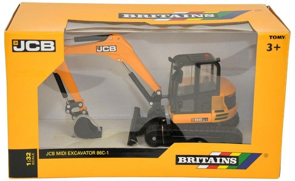 Britains JCB Mini Excavator kaivinkone Britains JCB Mini Excavator kaivinkone