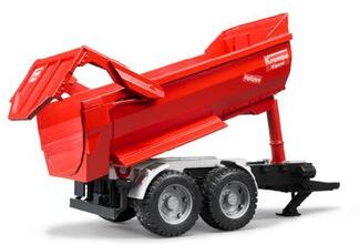 Bruder 02225 Krampe Halfpipe kippiperävaunu Bruder 02225 Krampe Halfpipe kippiperävaunu