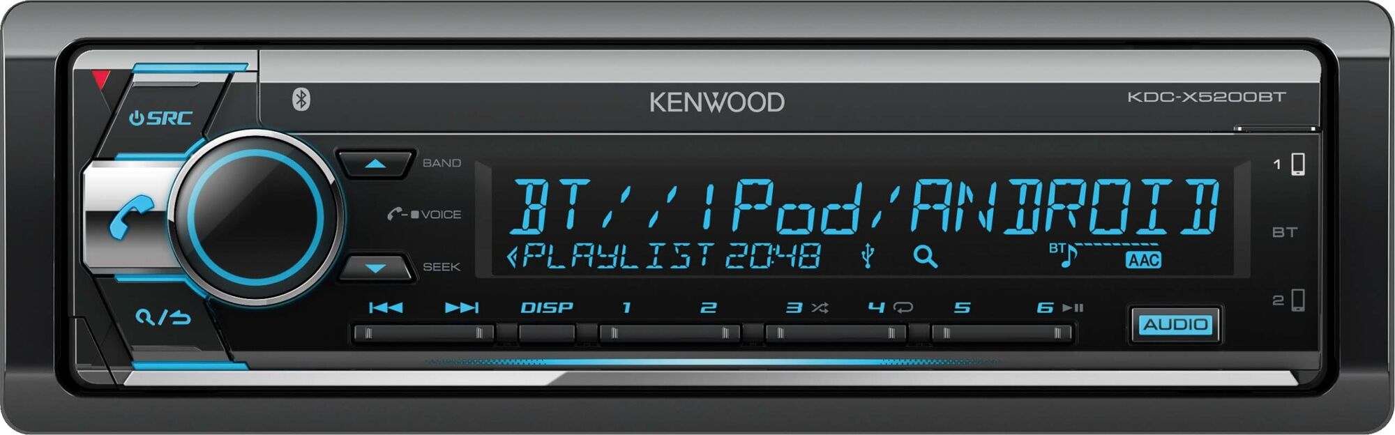 Kenwood KDCX-5200BT cd autosoitin Kenwood KDCX-5200BT cd autosoitin