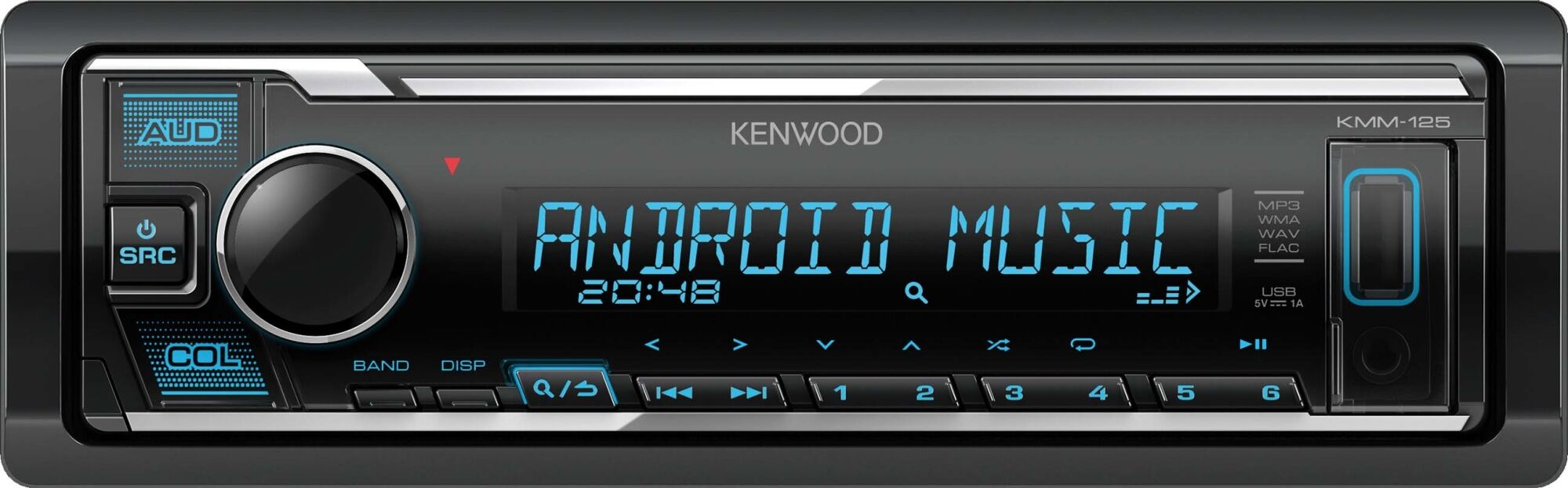 Kenwood KMM-125 autosoitin