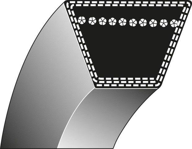 Ratioparts 8-489 12,7x2261mm hihna