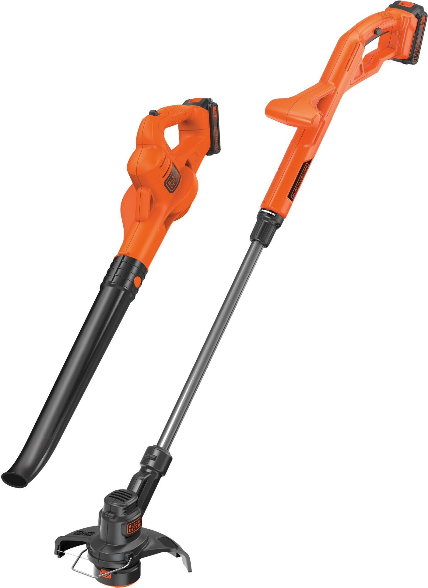 Black & Decker ST1823GWC18-QW 18V 2x1,5Ah trimmeri ja lehtipuhallin Black & Decker ST1823GWC18-QW 18V 2x1,5Ah trimmeri ja lehtipuhallin