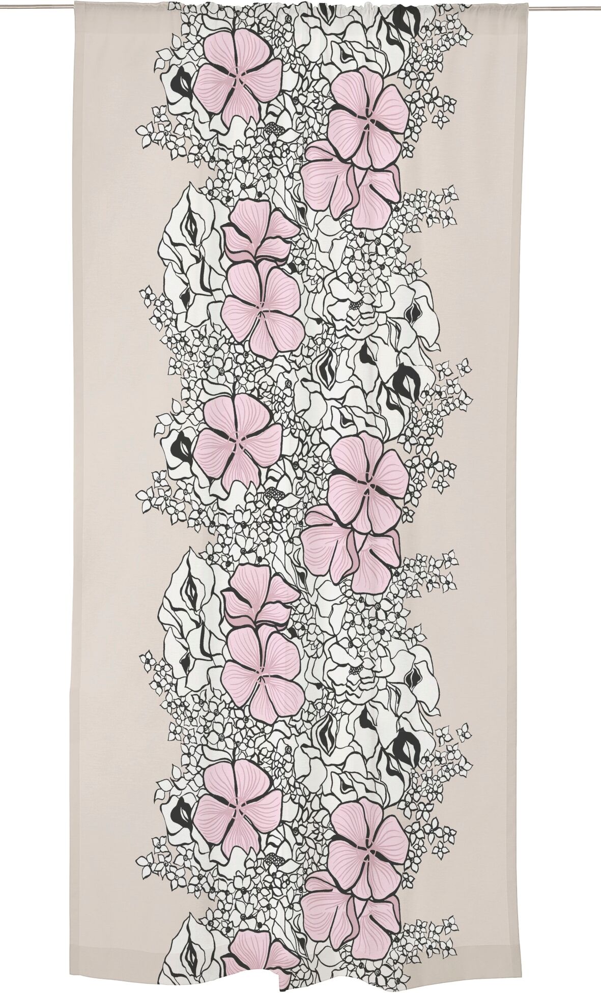 Vallila Elle Kukka Light 140x250 cm verho Vallila Elle Kukka Light 140x250 cm verho