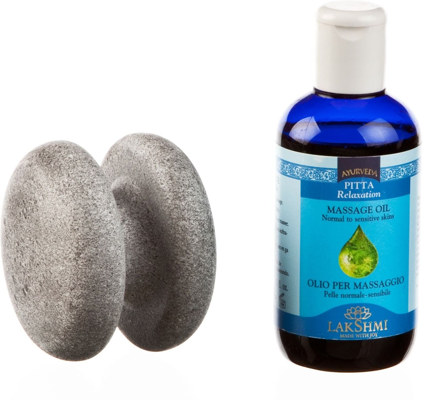 Hukka Harmony Joy vuolukivinen hierontakivi ja -öljy Hukka Harmony Joy vuolukivinen hierontakivi ja -öljy