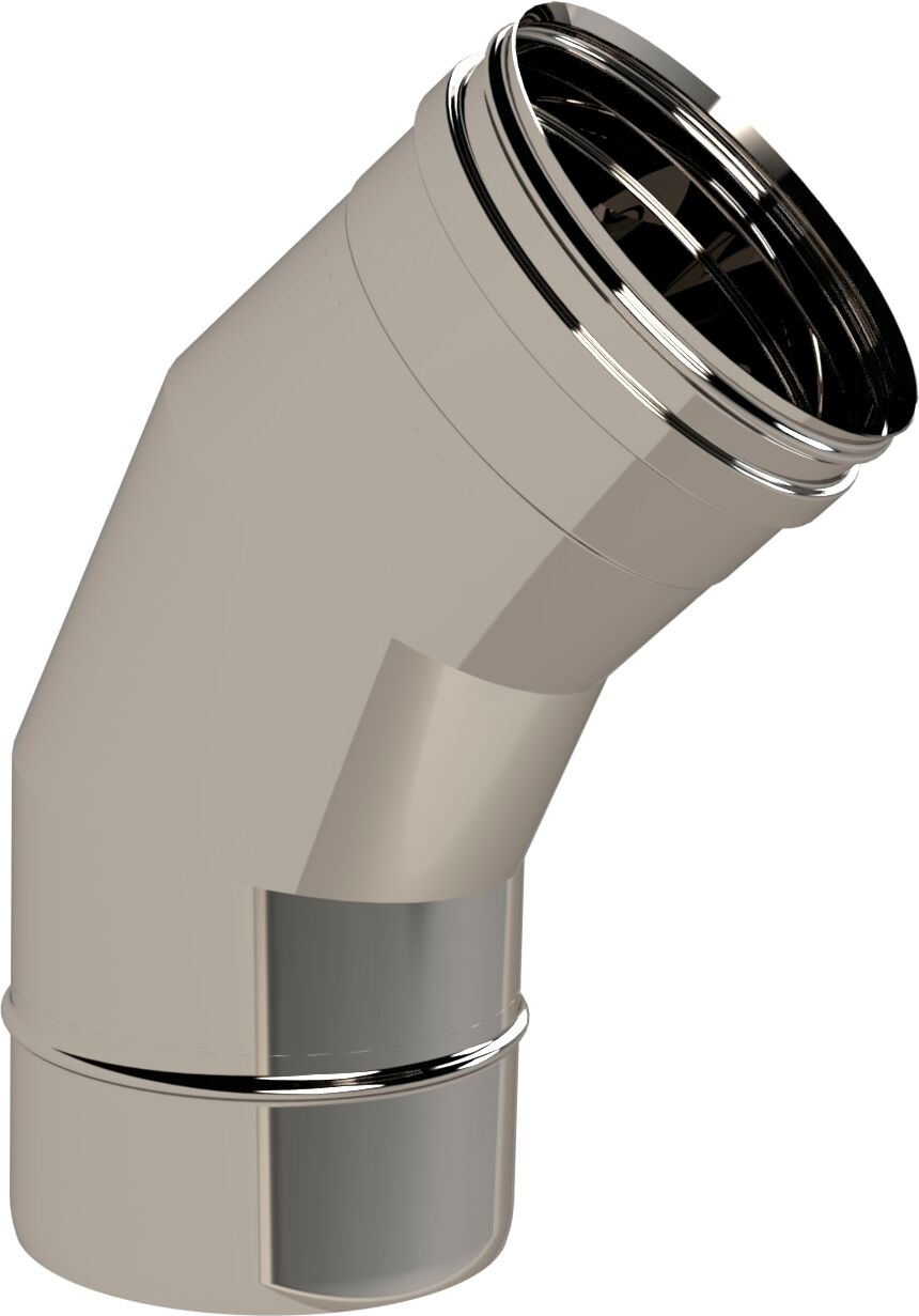 Vilpra Ø 115 mm 45 liitosmutka, RST Vilpra Ø 115 mm 45 liitosmutka, RST