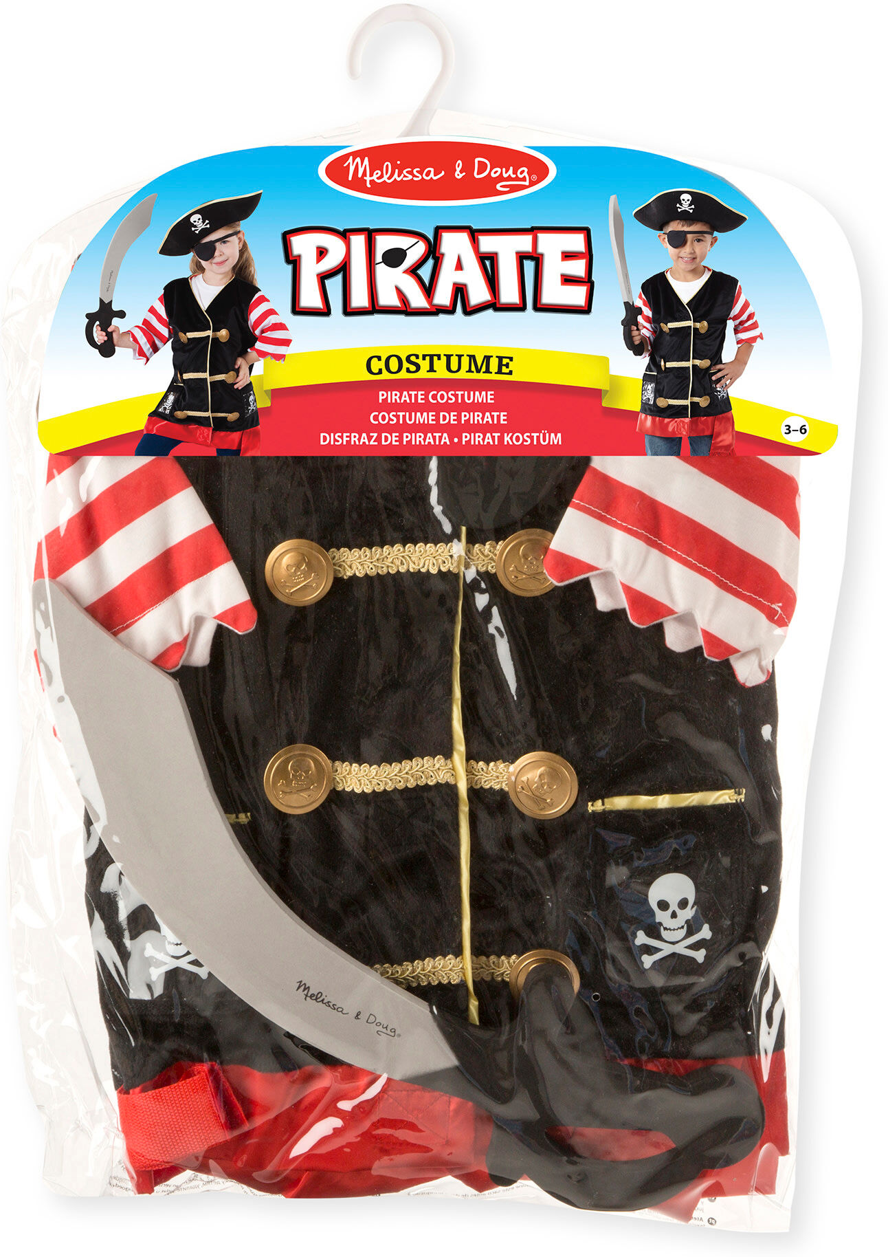 MELISSA&DOUG Melissa & Doug merirosvo rooliasu MELISSA&DOUG Melissa & Doug merirosvo rooliasu