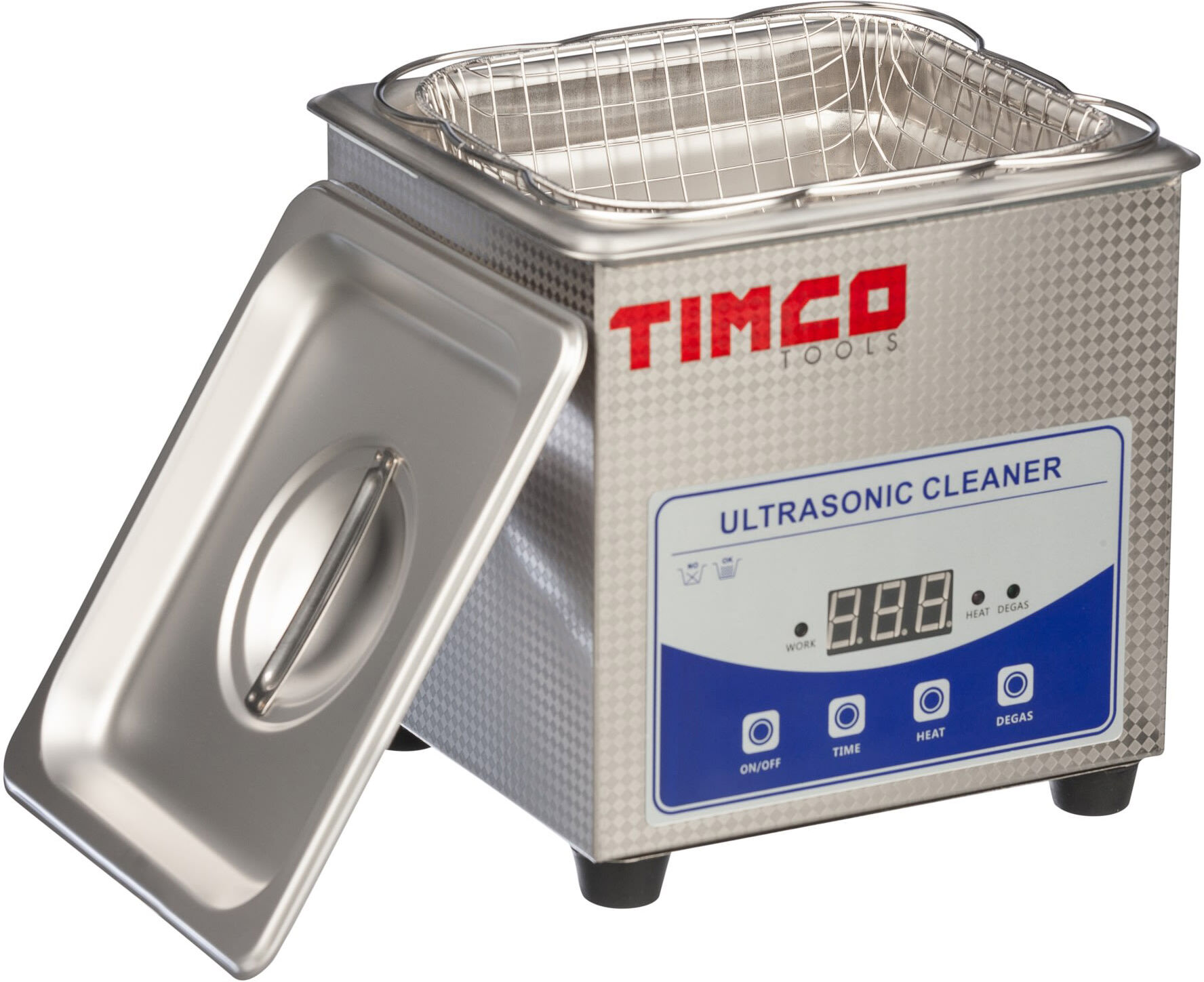 Timco 1,3L INOX ultraäänipesuri Timco 1,3L INOX ultraäänipesuri