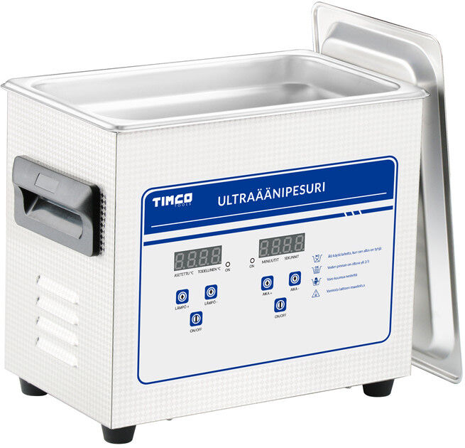 Timco 3,2L INOX ultraäänipesuri Timco 3,2L INOX ultraäänipesuri