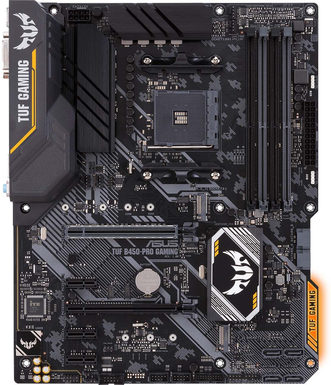 Asus TUF B450-PRO Gaming AM4 ATX emolevy Asus TUF B450-PRO Gaming AM4 ATX emolevy