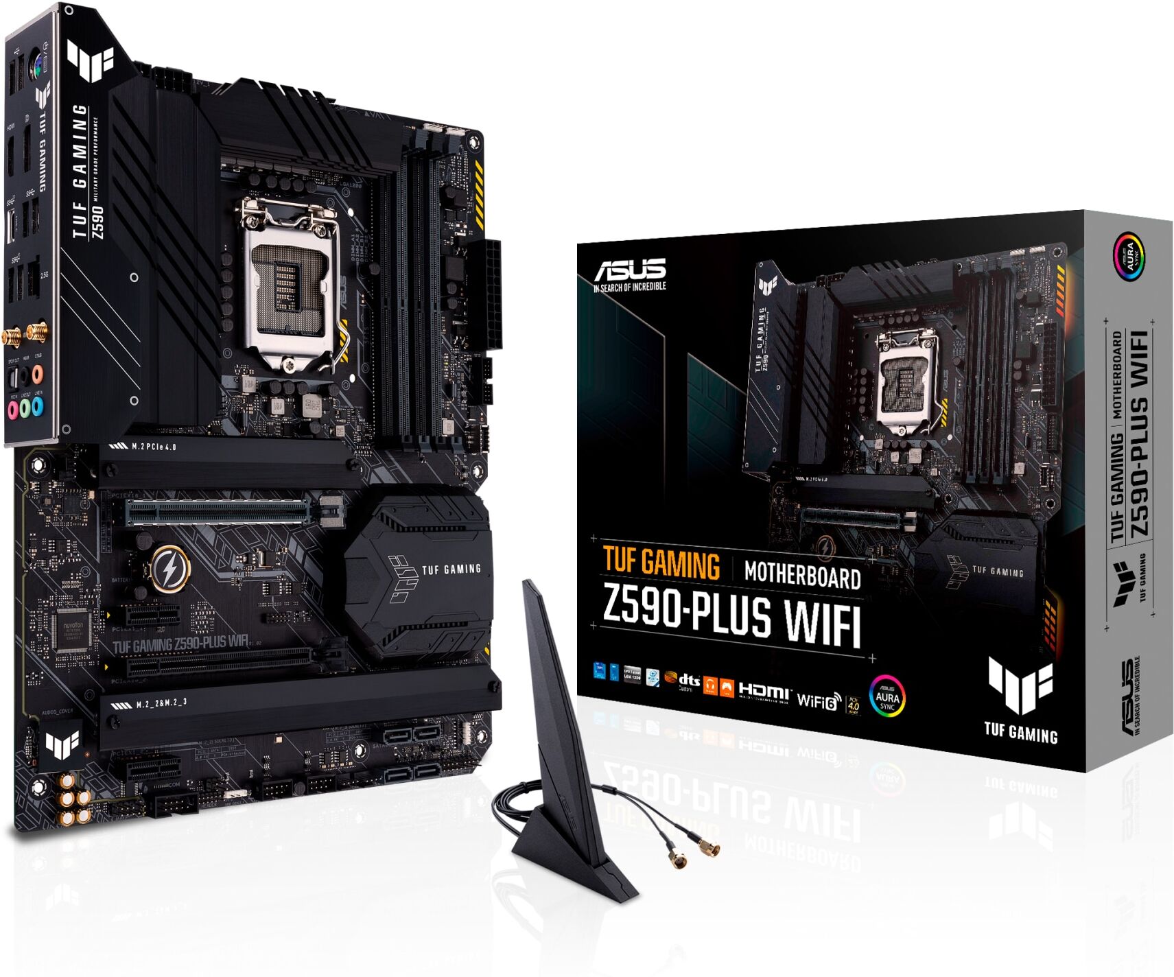 Asus TUF Gaming Z590-PLUS WiFi LGA1200 ATX emolevy Asus TUF Gaming Z590-PLUS WiFi LGA1200 ATX emolevy