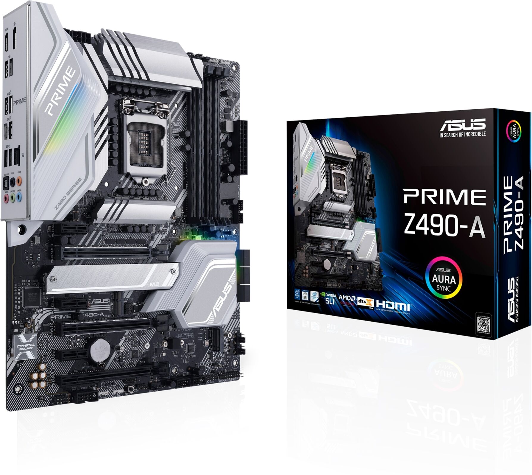Asus Prime Z490-A LGA1200 ATX emolevy Asus Prime Z490-A LGA1200 ATX emolevy