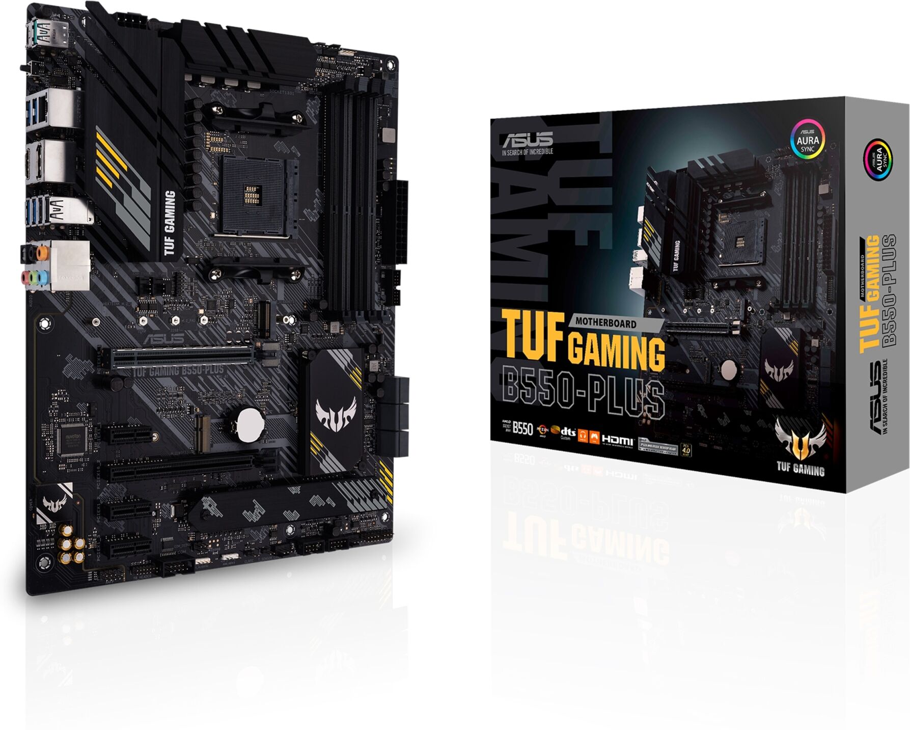 Asus TUF Gaming B550-Plus AM4 ATX emolevy Asus TUF Gaming B550-Plus AM4 ATX emolevy
