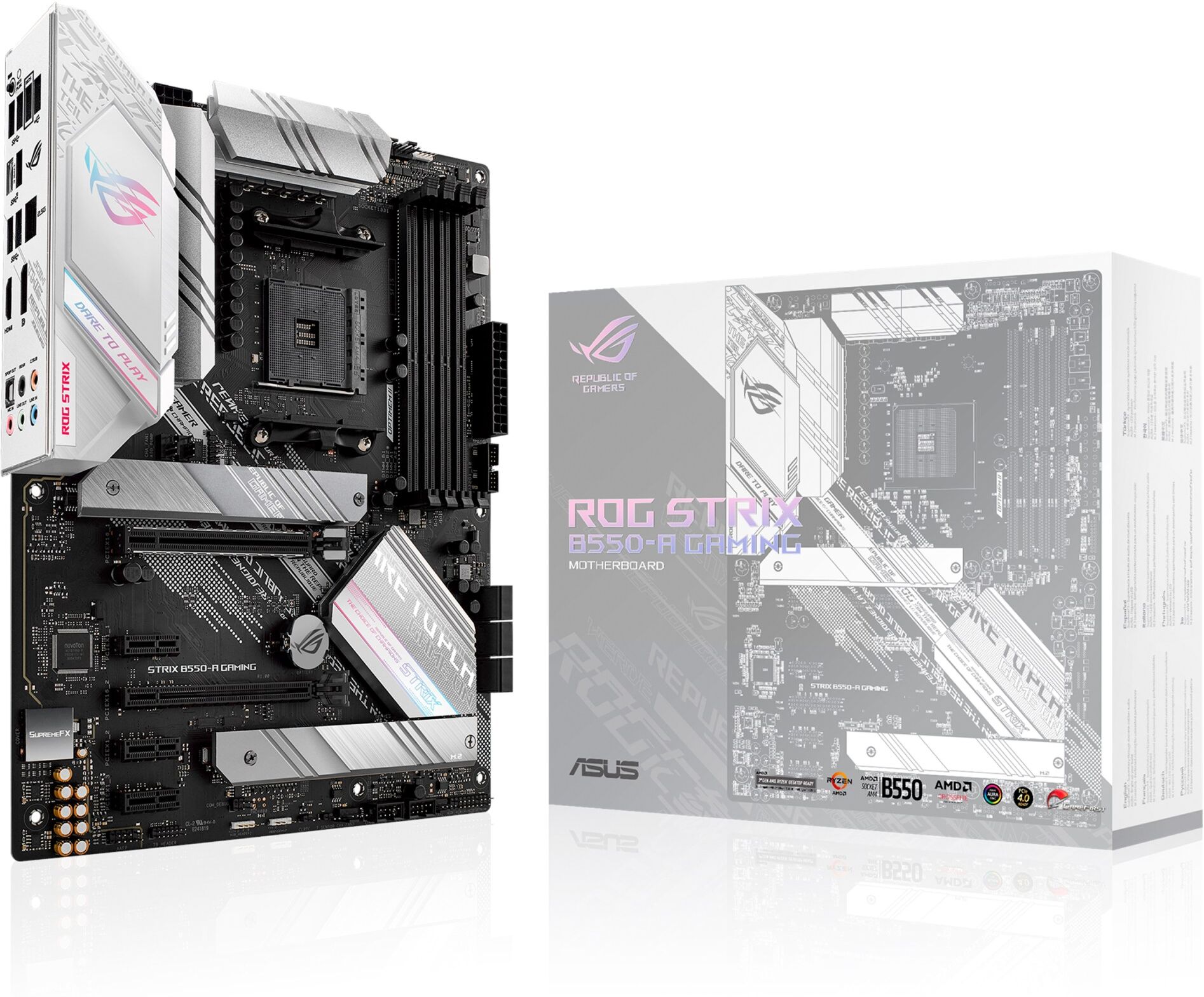 Asus ROG Strix B550-A Gaming AM4 ATX emolevy Asus ROG Strix B550-A Gaming AM4 ATX emolevy