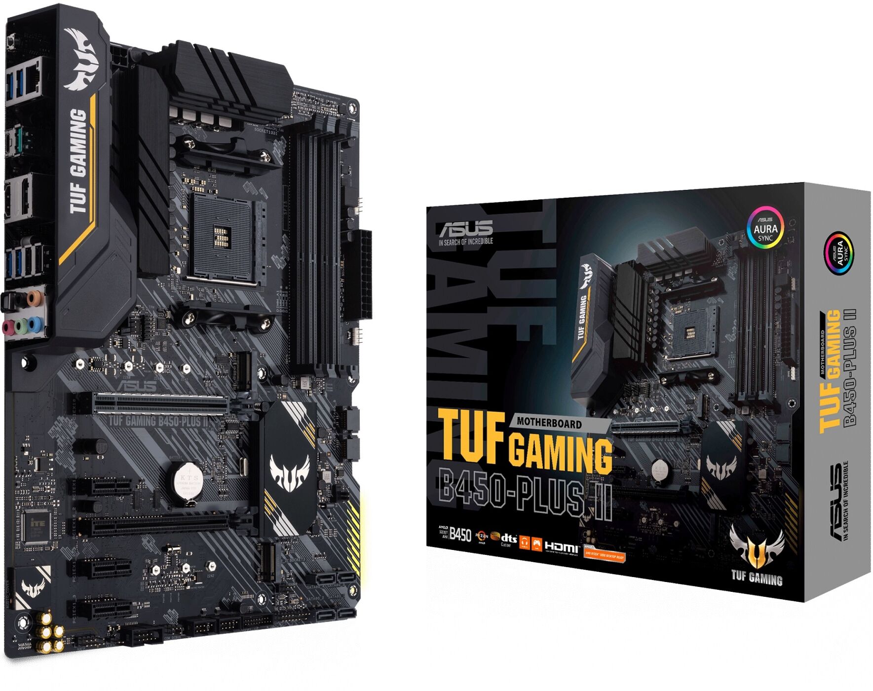 Asus TUF Gaming B450-PLUS II AM4 ATX emolevy Asus TUF Gaming B450-PLUS II AM4 ATX emolevy