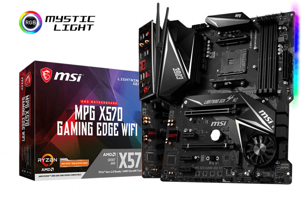 MSI MPG X570 Gaming Edge WiFi AM4 ATX emolevy MSI MPG X570 Gaming Edge WiFi AM4 ATX emolevy