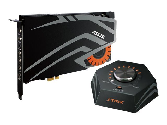 Asus Strix Raid Pro 7.1 PCIe äänikortti Asus Strix Raid Pro 7.1 PCIe äänikortti