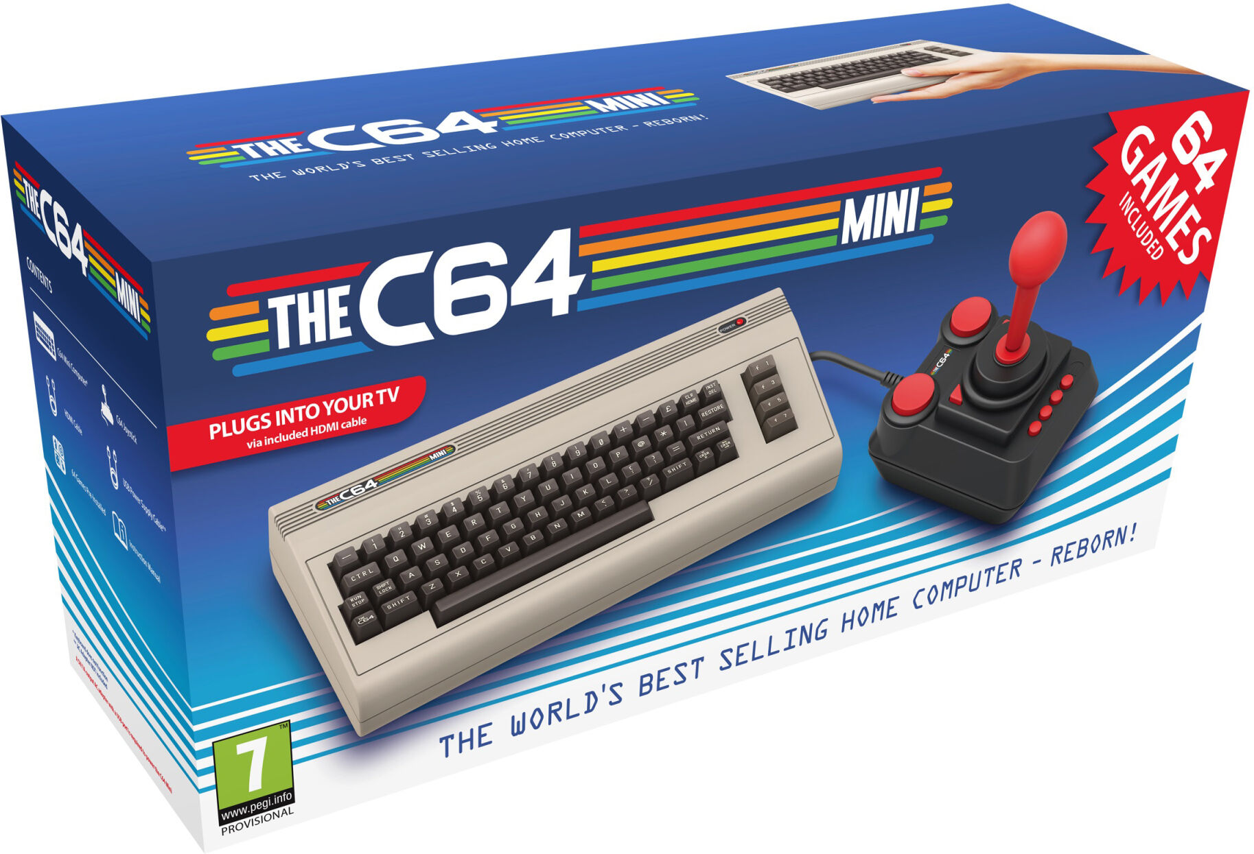 The C64 Mini retrokonsoli The C64 Mini retrokonsoli
