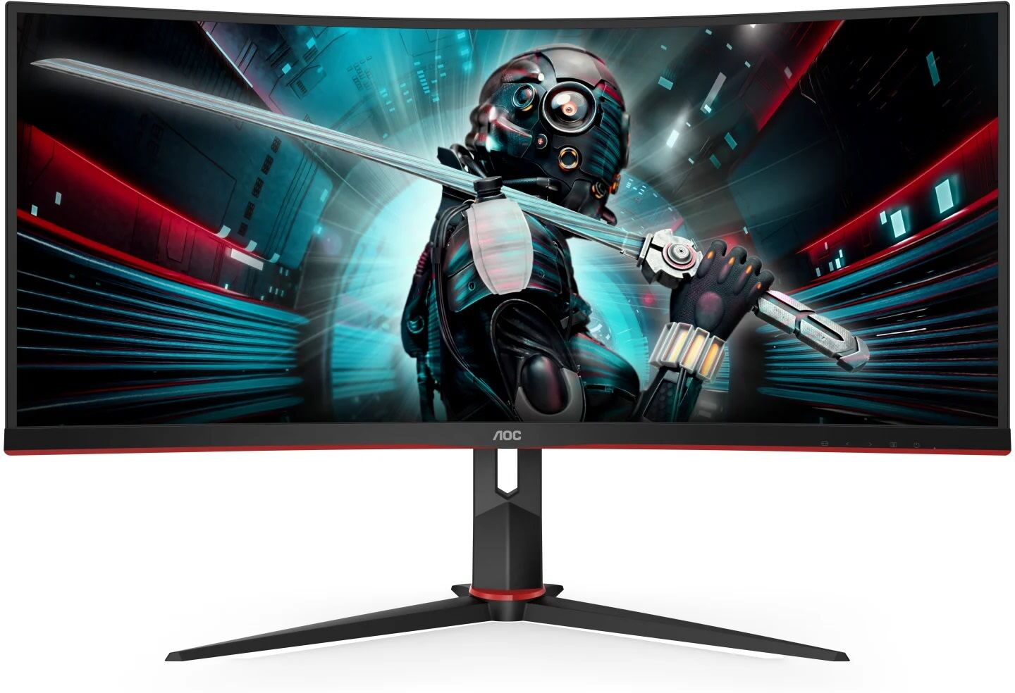 AOC Gaming CU34G2X 34' kaareva pelinäyttö AOC Gaming CU34G2X 34' kaareva pelinäyttö