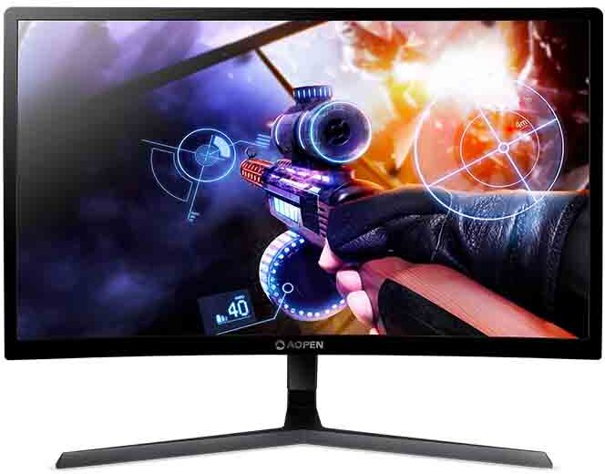 Acer Aopen 24HC1QR 24' kaareva 144Hz FullHD pelinäyttö Acer Aopen 24HC1QR 24' kaareva 144Hz FullHD pelinäyttö