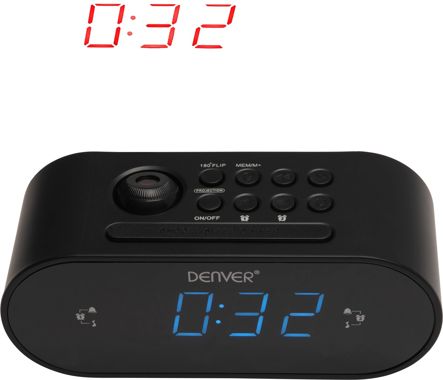 Denver CRP-717 projisoiva kelloradio Denver CRP-717 projisoiva kelloradio