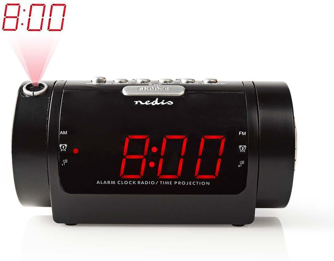 Nedis CLAR005BK digitaalinen kelloradio Nedis CLAR005BK digitaalinen kelloradio
