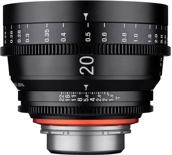 Samyang Xeen 20mm T1.9 FF Cine cineobjektiivi Samyang Xeen 20mm T1.9 FF Cine cineobjektiivi