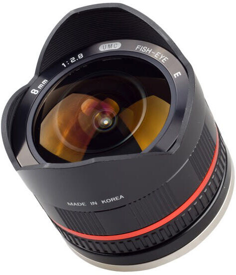 Samyang 8mm f/2.8 II Sony E musta objektiivi Samyang 8mm f/2.8 II Sony E musta objektiivi