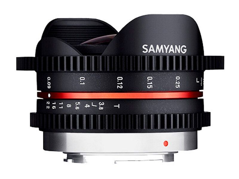Samyang 7,5mm T3,8 CINE Micro Four Thirds objektiivi