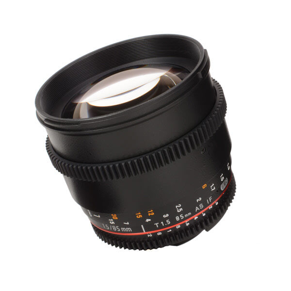 Samyang 85mm T1,5 VDSLR II Nikon objektiivi Samyang 85mm T1,5 VDSLR II Nikon objektiivi