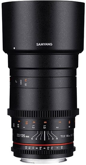 Samyang 135mm T2.2 VDSLR Nikon objektiivi Samyang 135mm T2.2 VDSLR Nikon objektiivi