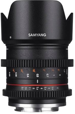 Samyang 21mm T1.5 Sony E objektiivi Samyang 21mm T1.5 Sony E objektiivi