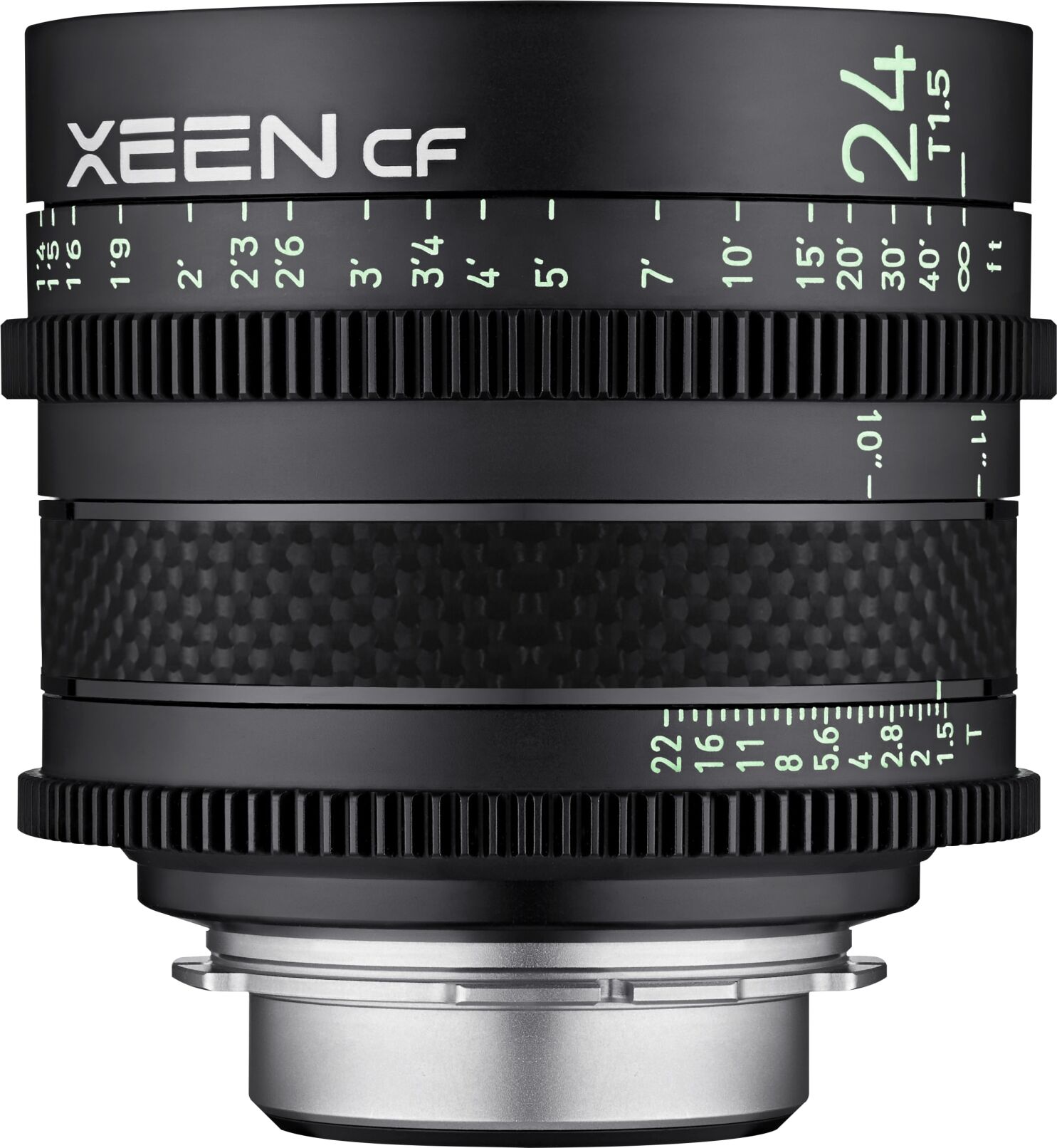 Samyang XEEN CF 24mm T1.5 PL cineobjektiivi Samyang XEEN CF 24mm T1.5 PL cineobjektiivi