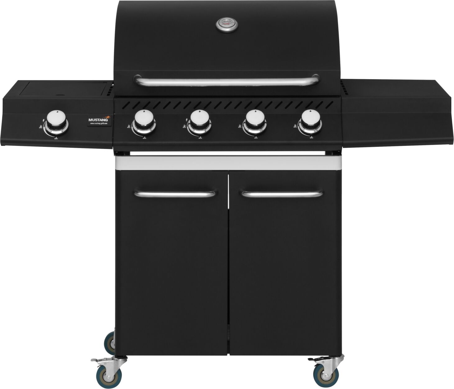 Mustang Nashville musta 4+1 kaasugrilli Mustang Nashville musta 4+1 kaasugrilli