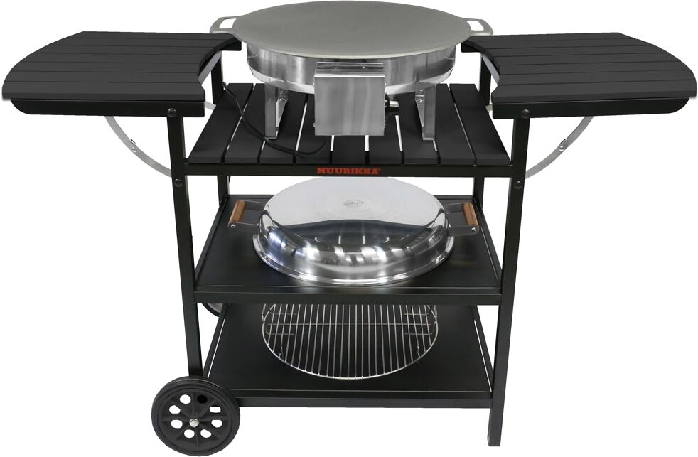 Muurikka musta sähkö kesäkeittiö Muurikka musta sähkö kesäkeittiö