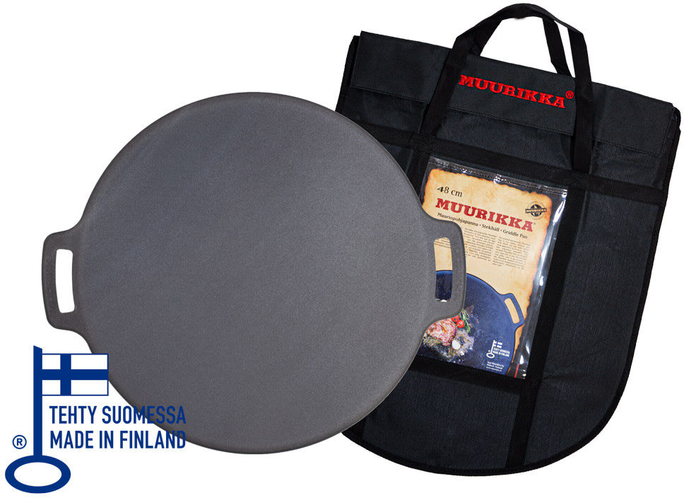 Muurikka 48cm muurinpohjapannu suojapussissa Muurikka 48cm muurinpohjapannu suojapussissa