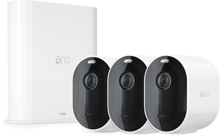 Arlo Pro 3 tukiasema ja 3 turvakameraa Arlo Pro 3 tukiasema ja 3 turvakameraa