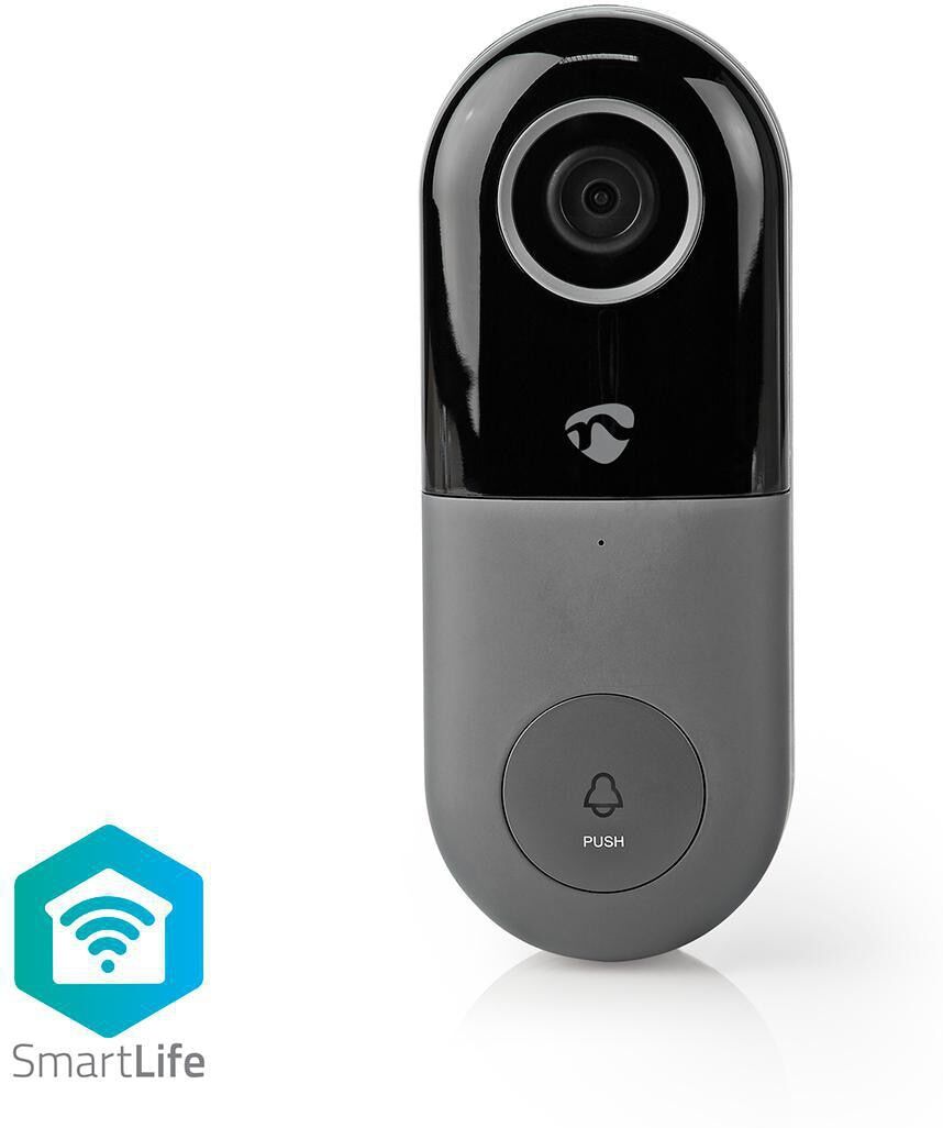 Nedis WIFICDP10GY langaton ovikello kameralla Nedis WIFICDP10GY langaton ovikello kameralla