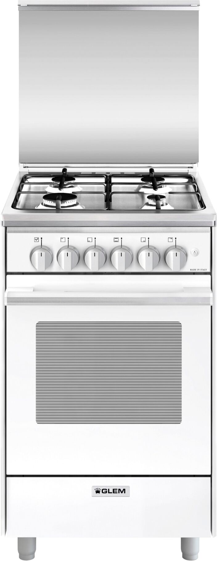 SUNWIND GlemGas Elegance 53 valkoinen kaasuliesi SUNWIND GlemGas Elegance 53 valkoinen kaasuliesi